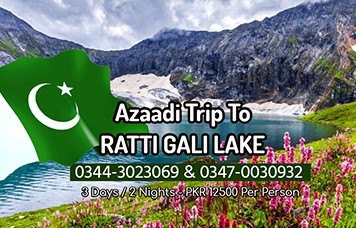 Azaadi Trip to Ratti Gali Lake